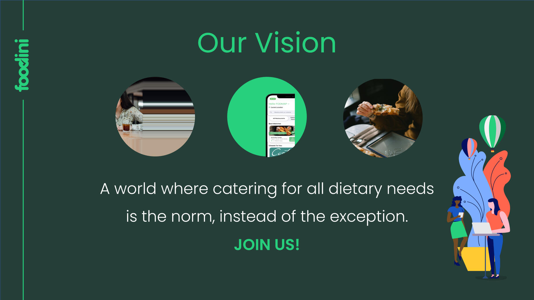 Foodini A5 Flyer Vegan Festival