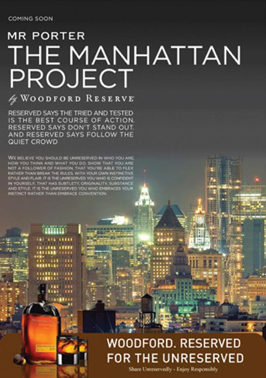 Woodford Reserve Poster A2