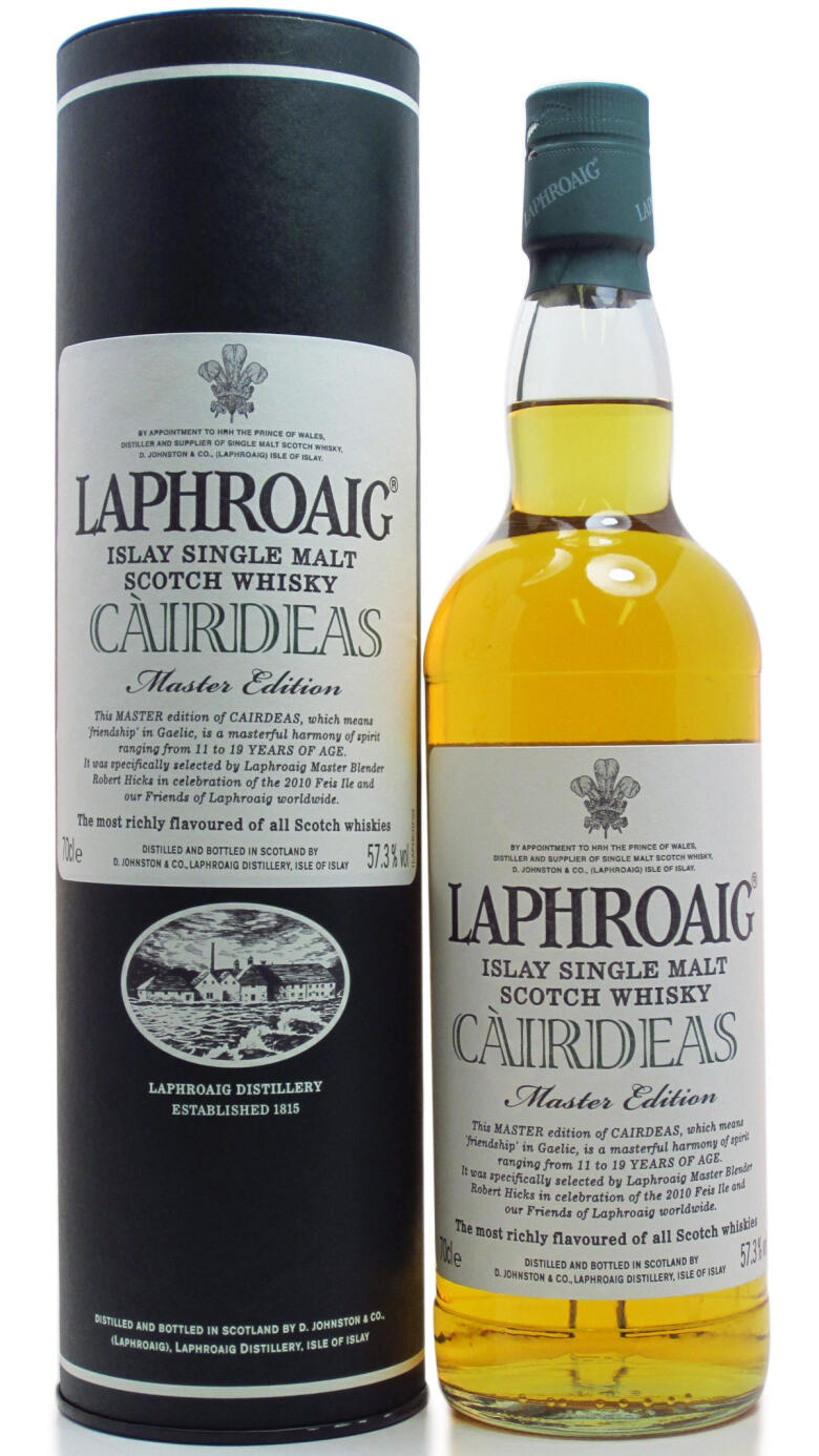 Laphroaig - old branding/packaging