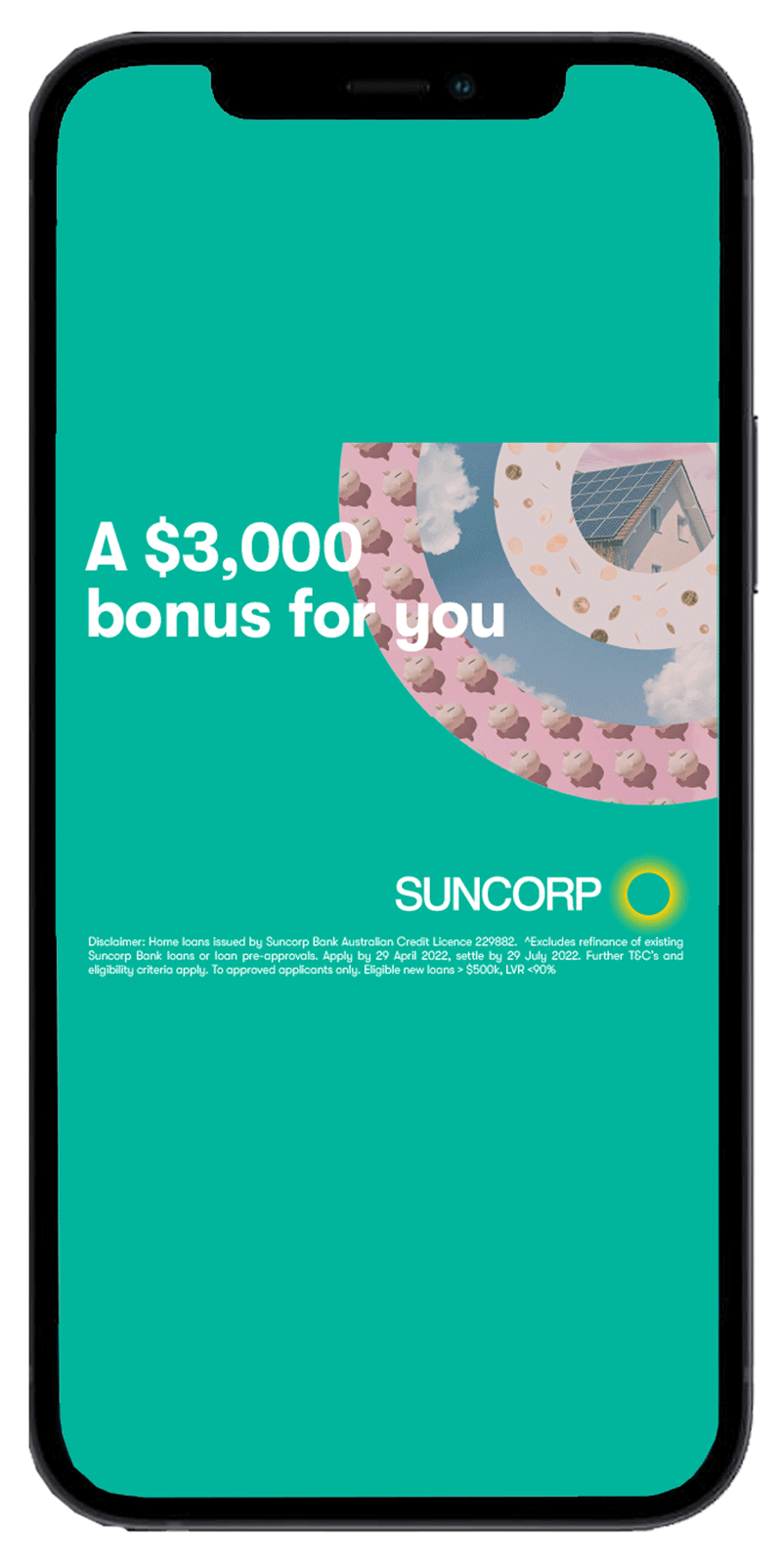 Suncorp Ripple mobile ad Suncorp Ripple mobile ad