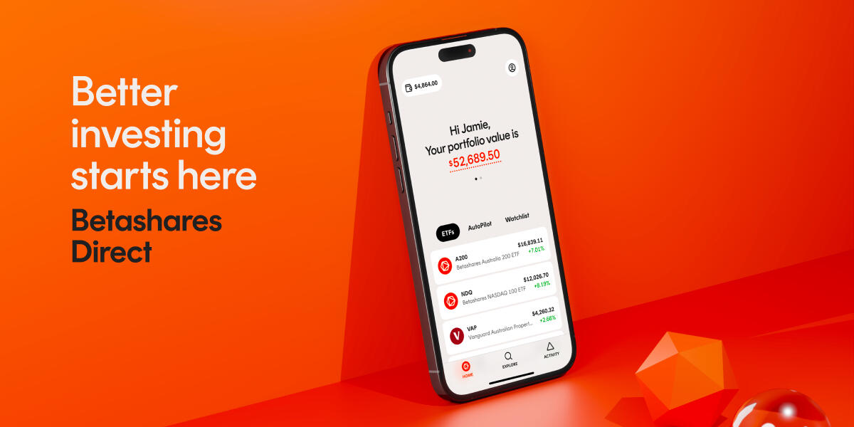 Betashares Directo promo lockup