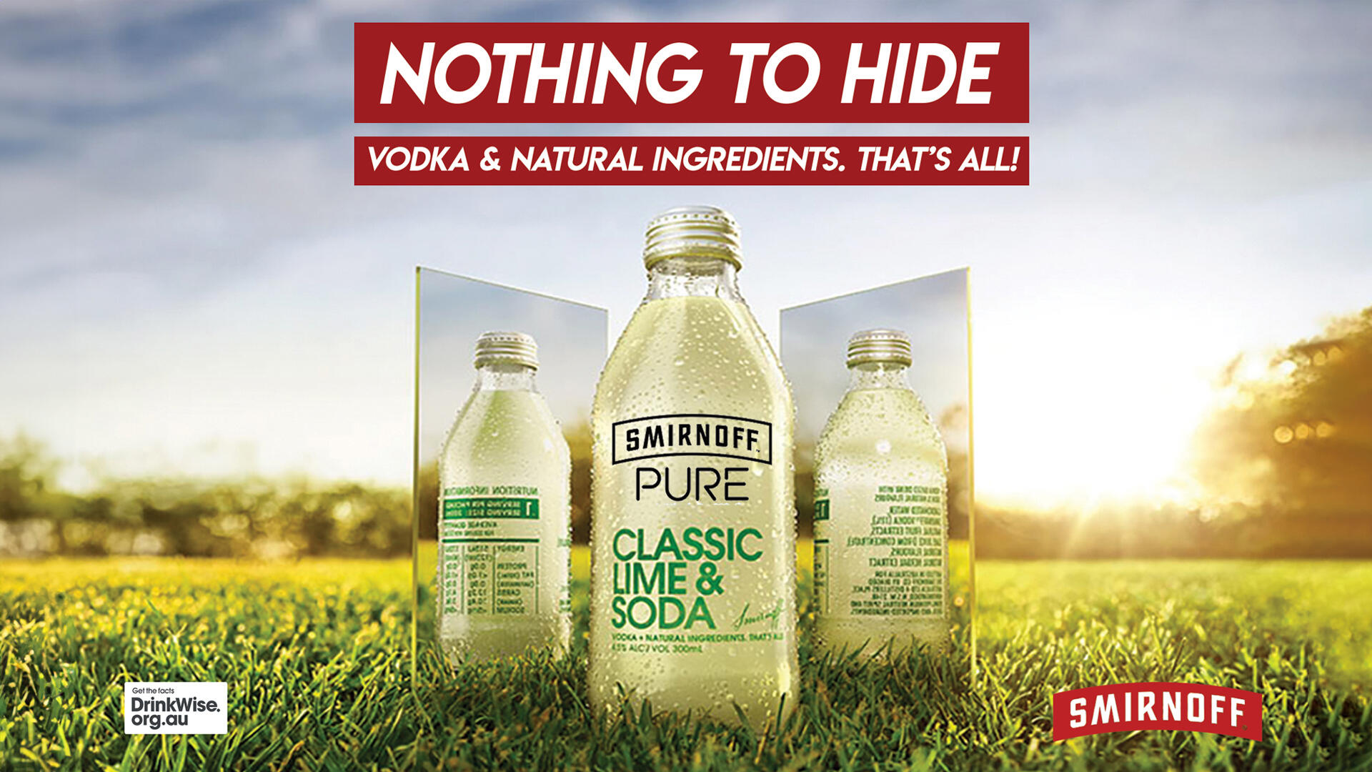 Lime Soda Smirnoff flavour Billboard